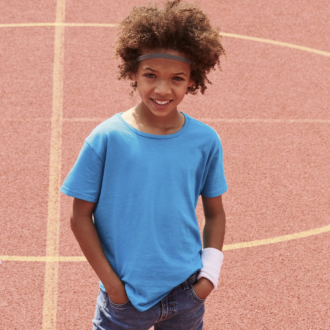 Kinder Farbe T-Shirt Iconic