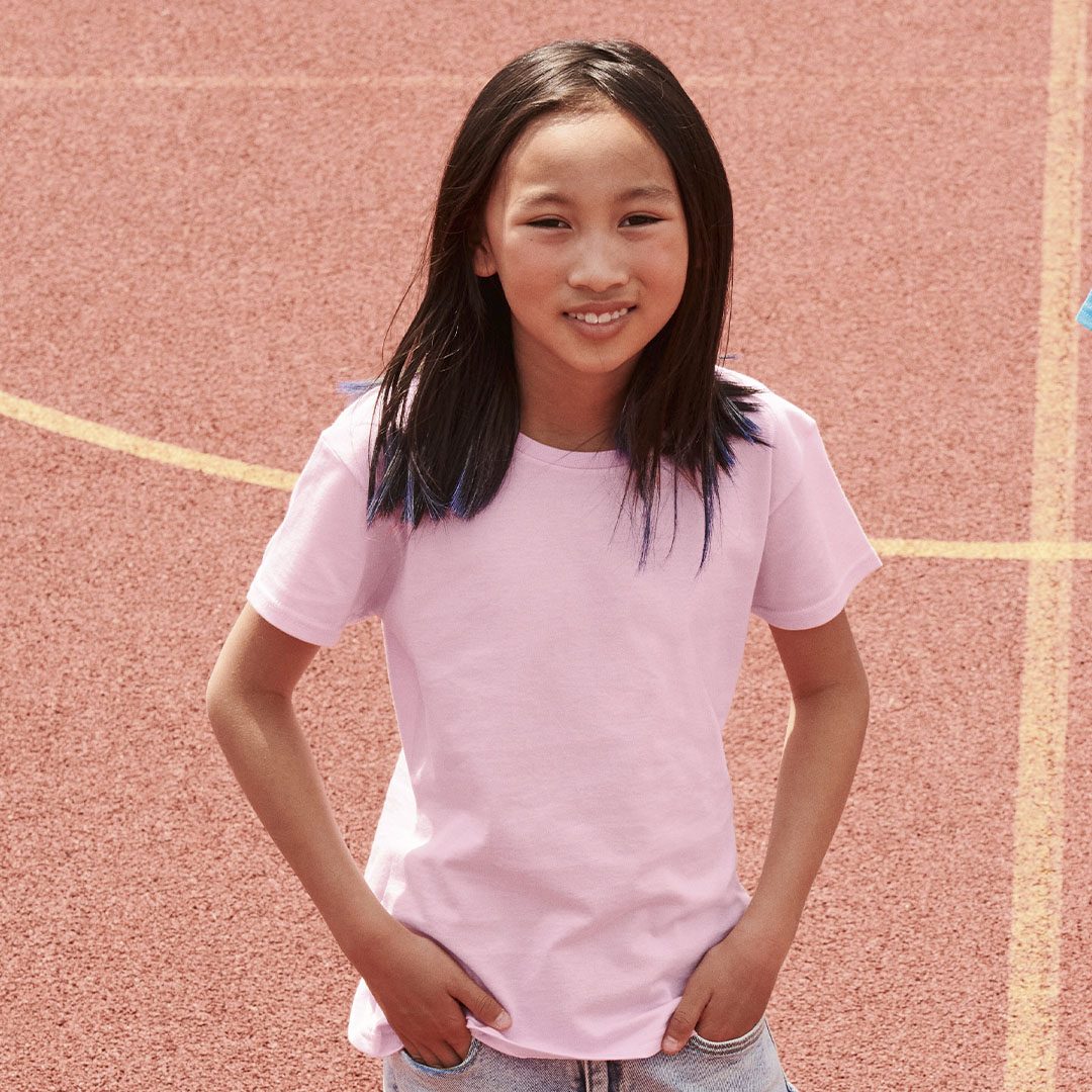 Kinder Farbe T-Shirt Iconic