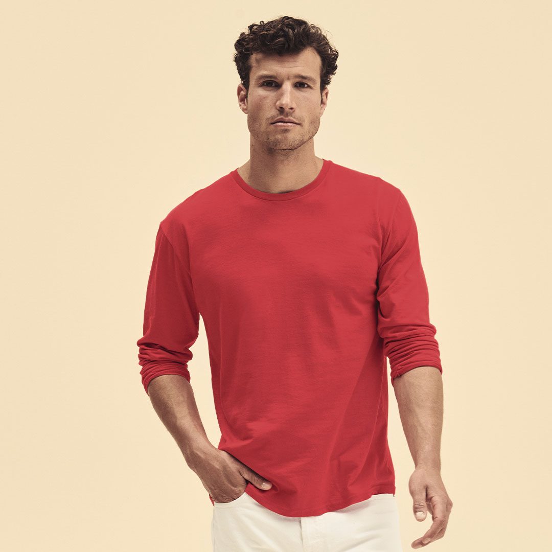 Erwachsene Farbe T-Shirt Iconic Long Sleeve T