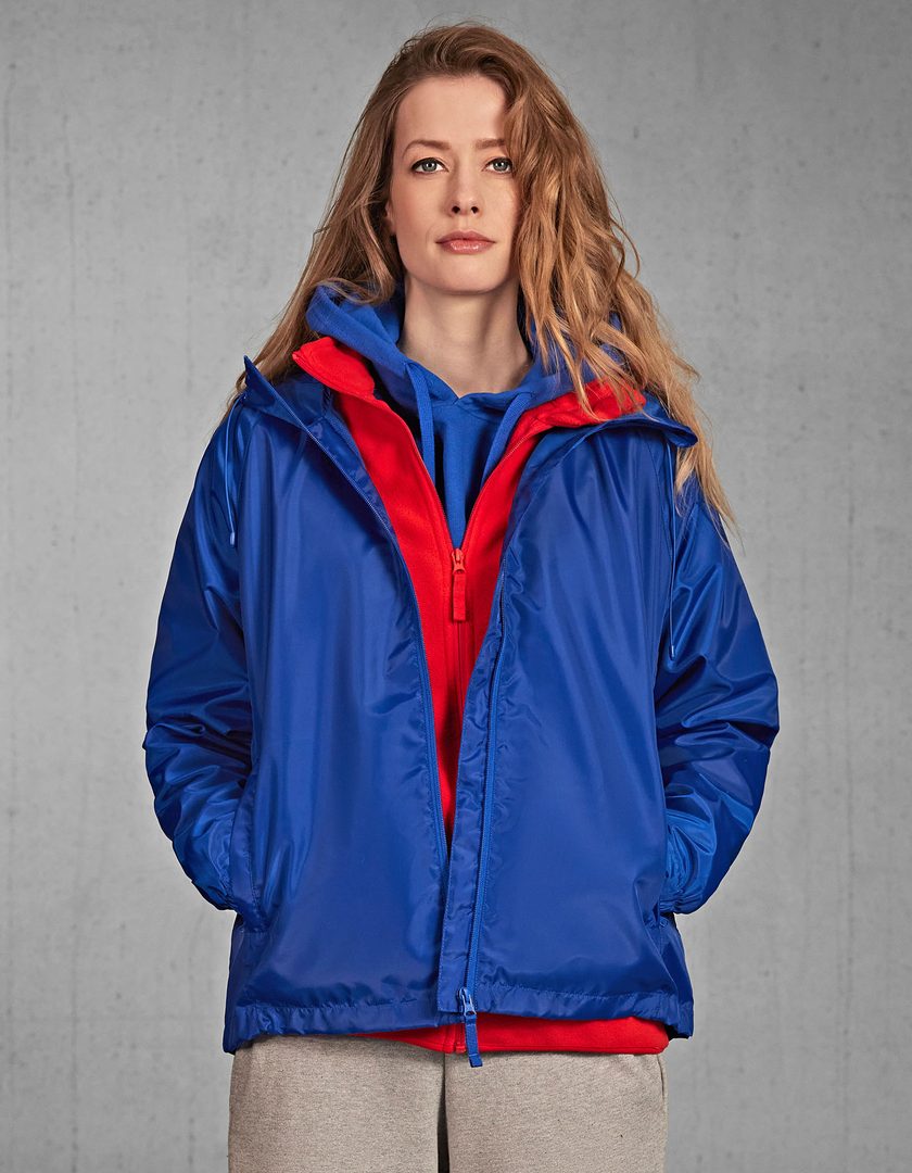 B&C BE INSPIRED #Reset Lined Windbreaker