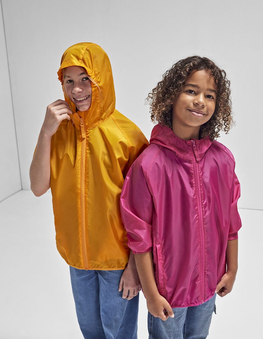 B&C BE INSPIRED Kids #Reset Windbreaker