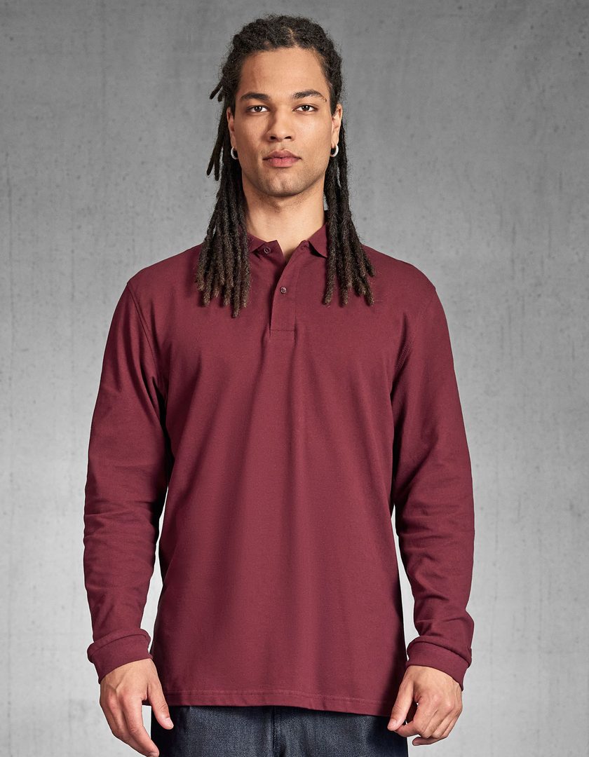 B&C BE INSPIRED My Polo 180 Long Sleeve
