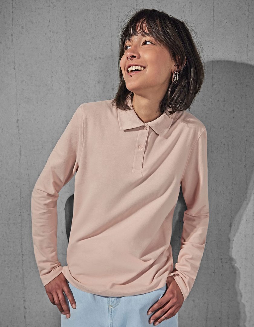 B&C BE INSPIRED My Polo 210 Long Sleeve /Women