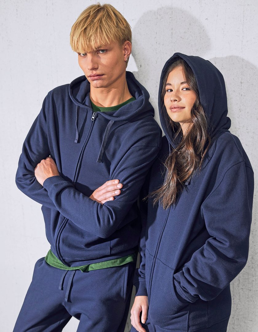 B&C BE INSPIRED ID.334 Zip Hood