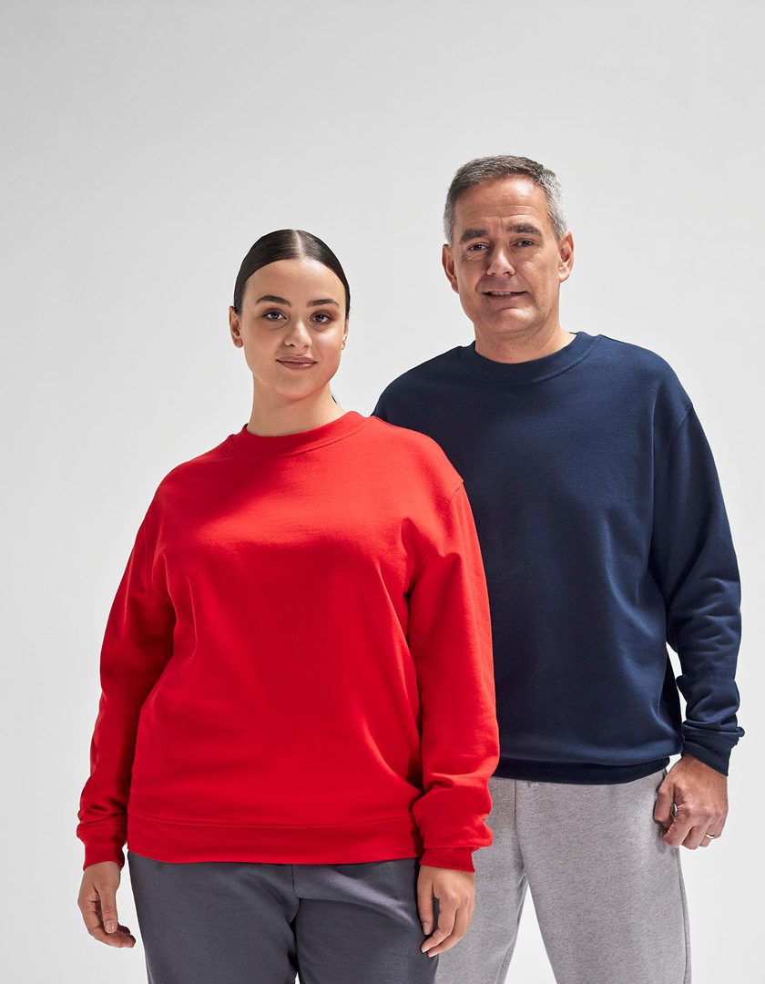 B&C BE INSPIRED ID.222 Crew Sweatshirt