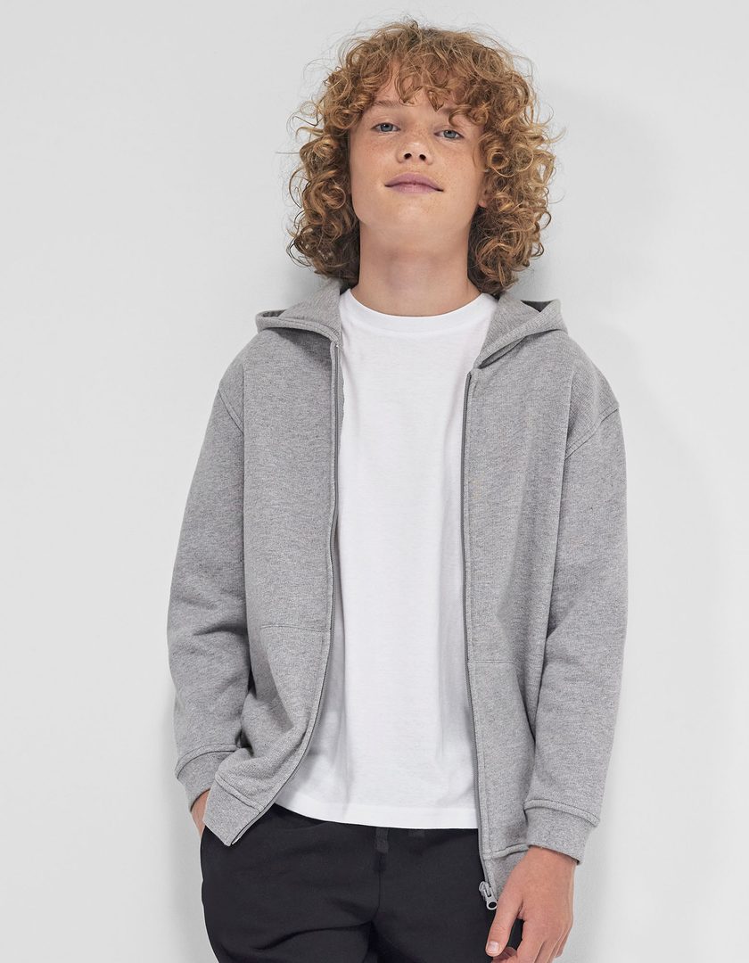 B&C BE INSPIRED Kids ID.334 Zip Hood
