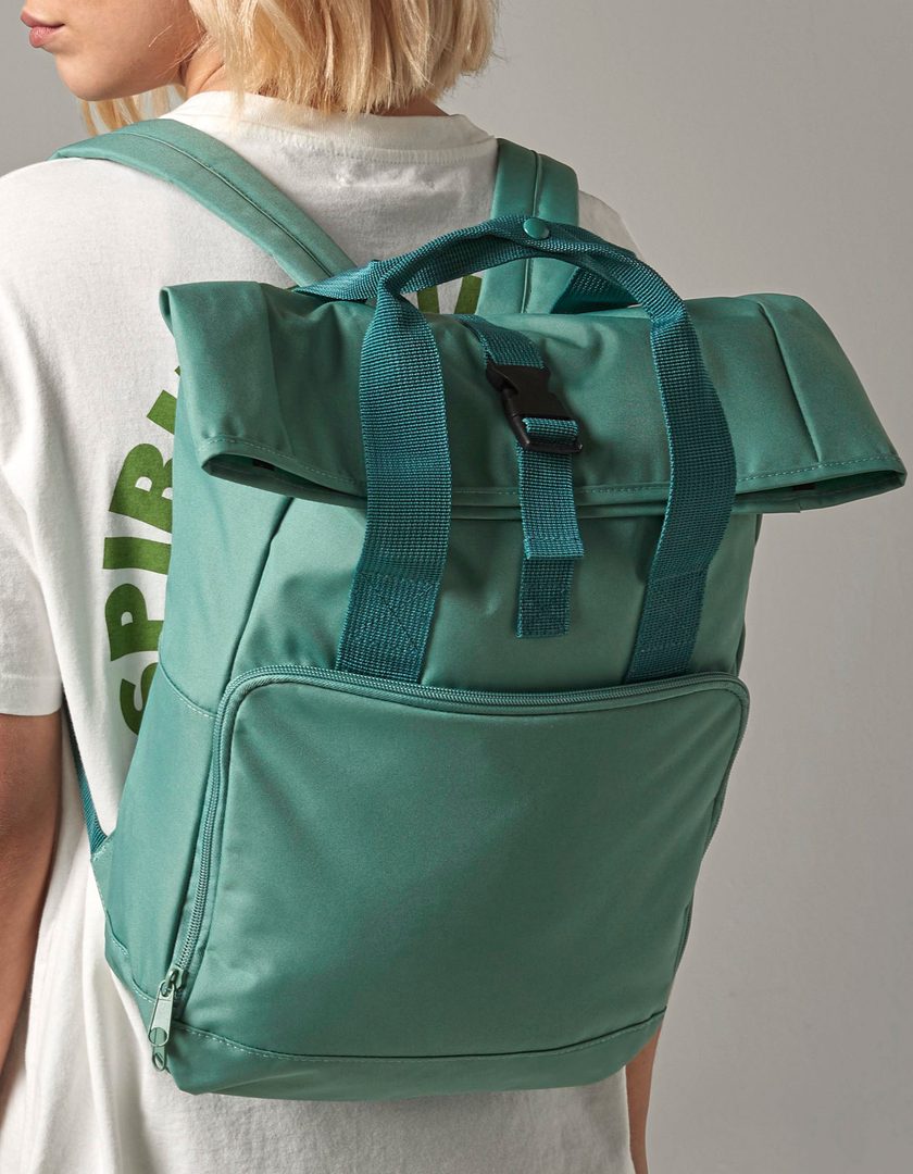 BagBase Twin Handle Roll-Top Backpack