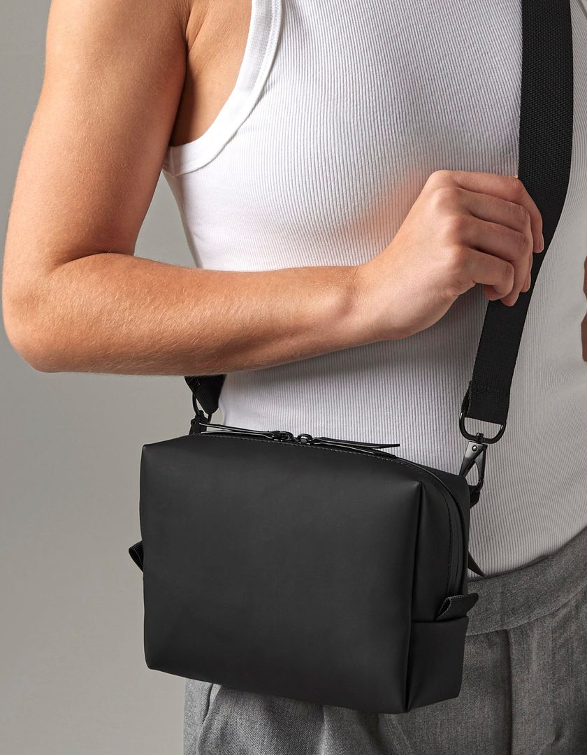 BagBase Matte PU Cross Body Bag