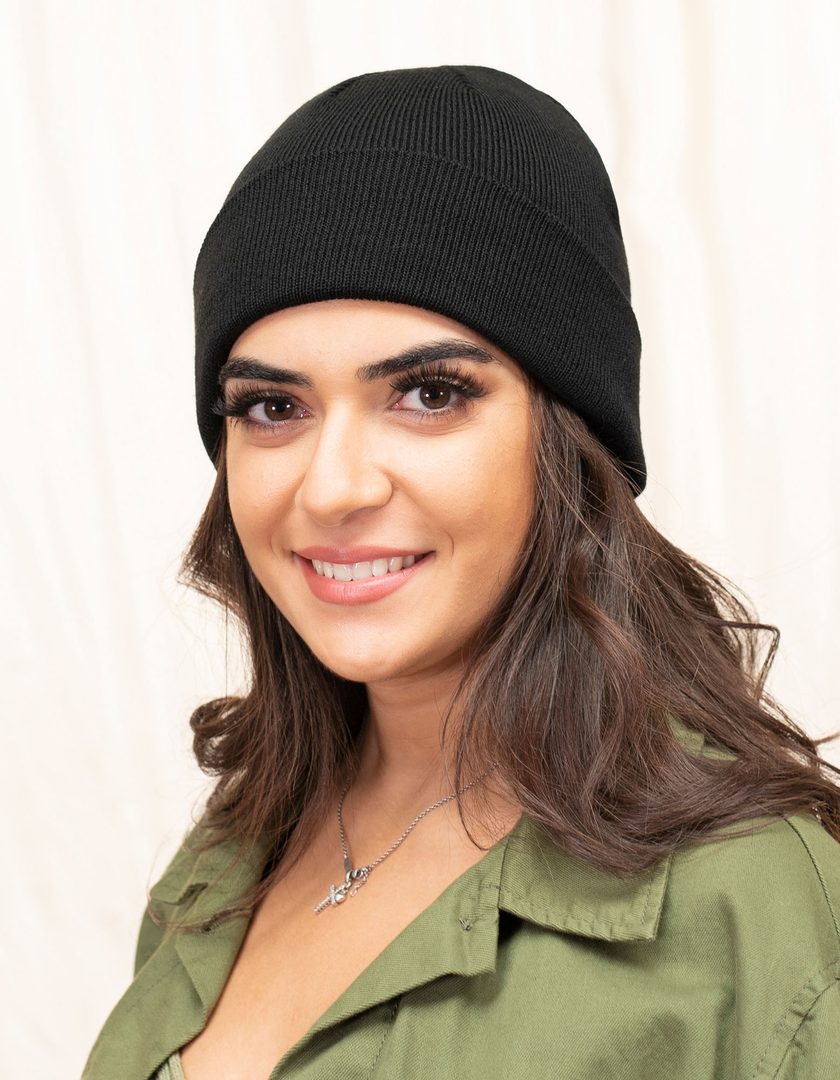 Brain Waves POLYLANA® Cuff Beanie