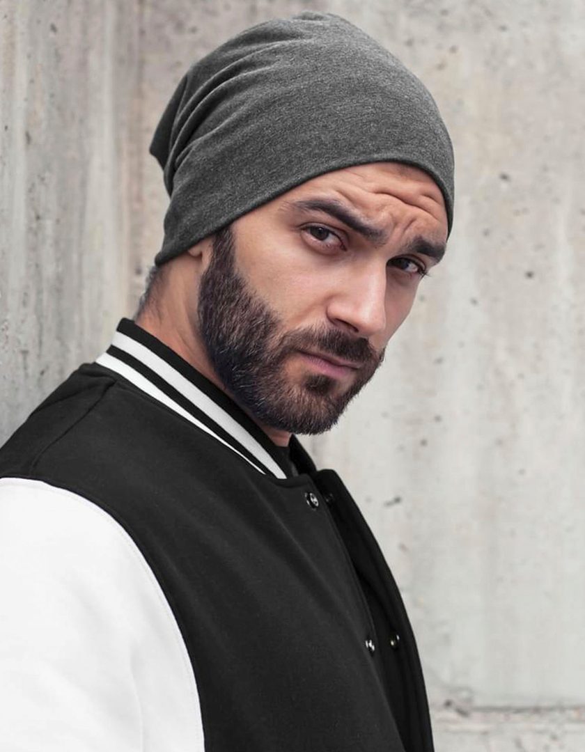 Build Your Brand Jersey Beanie