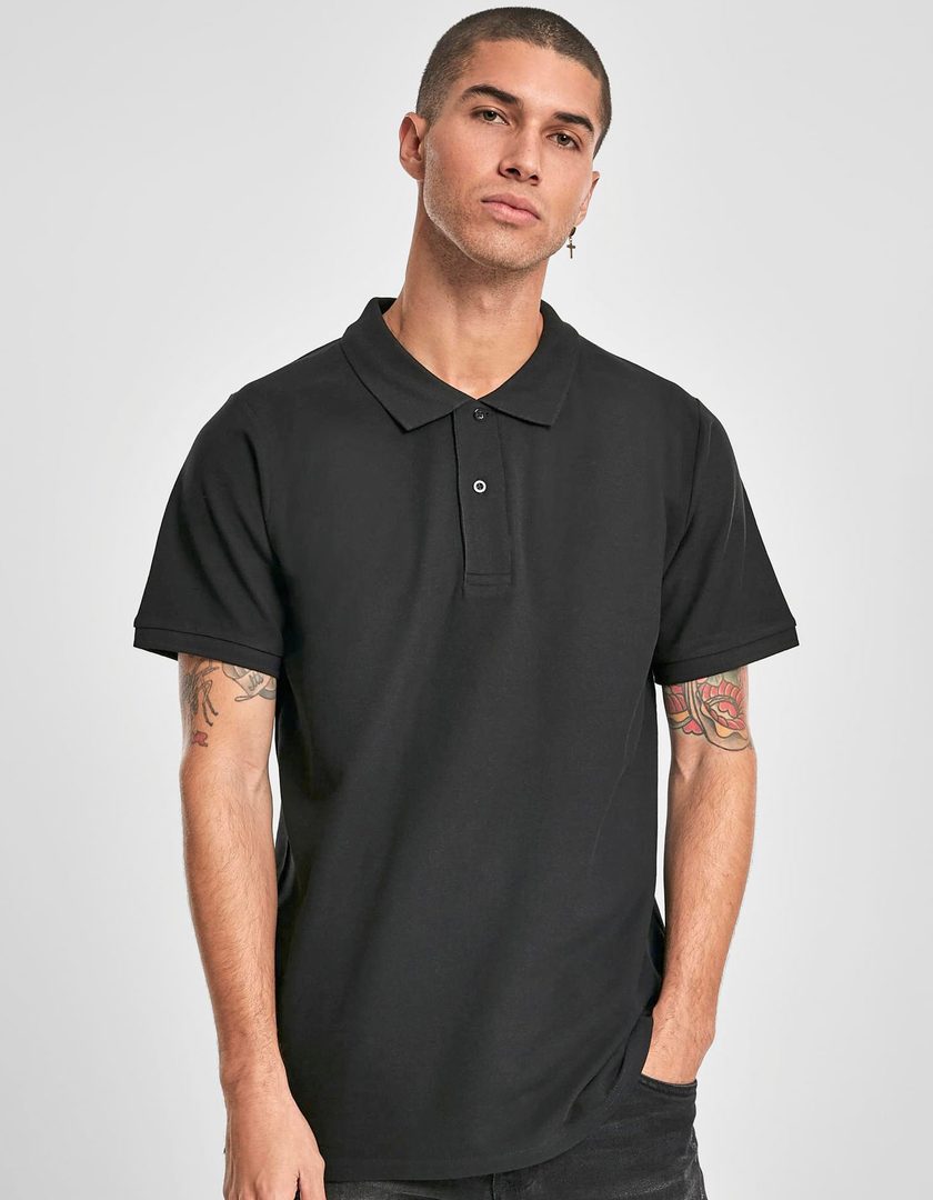 Build Your Brand Polo Piqué Shirt