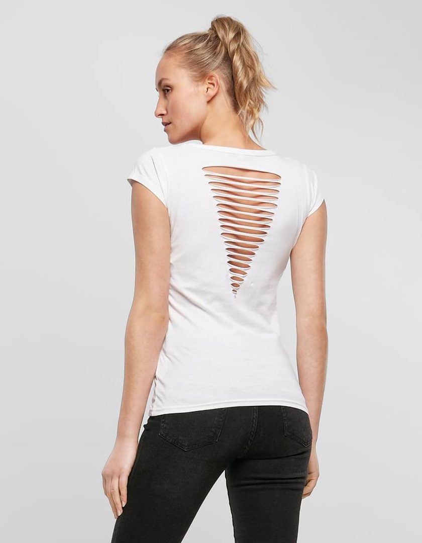 Build Your Brand Ladies´ Back Cut Tee
