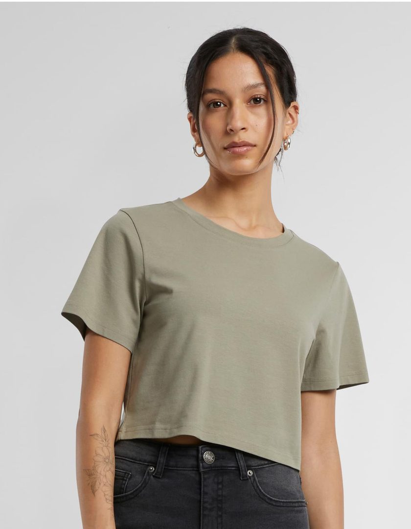 Build Your Brand Ladies´ Cropped Tee