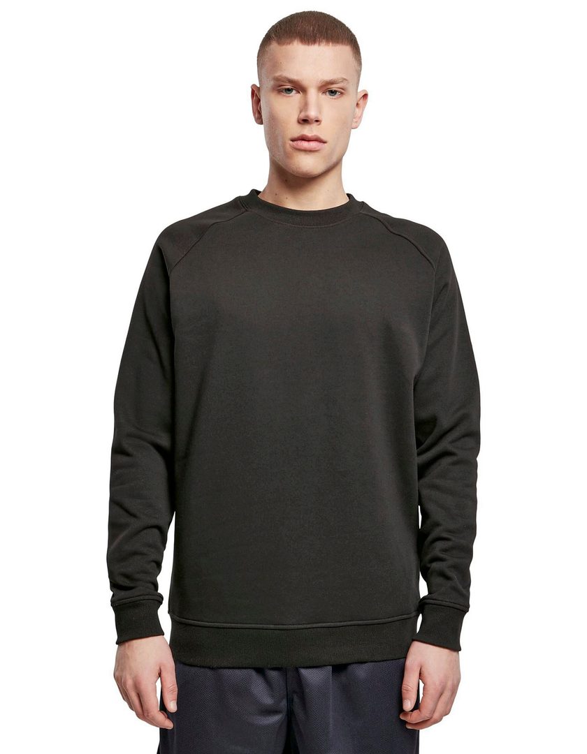 Build Your Brand Raglan Sweat Crewneck