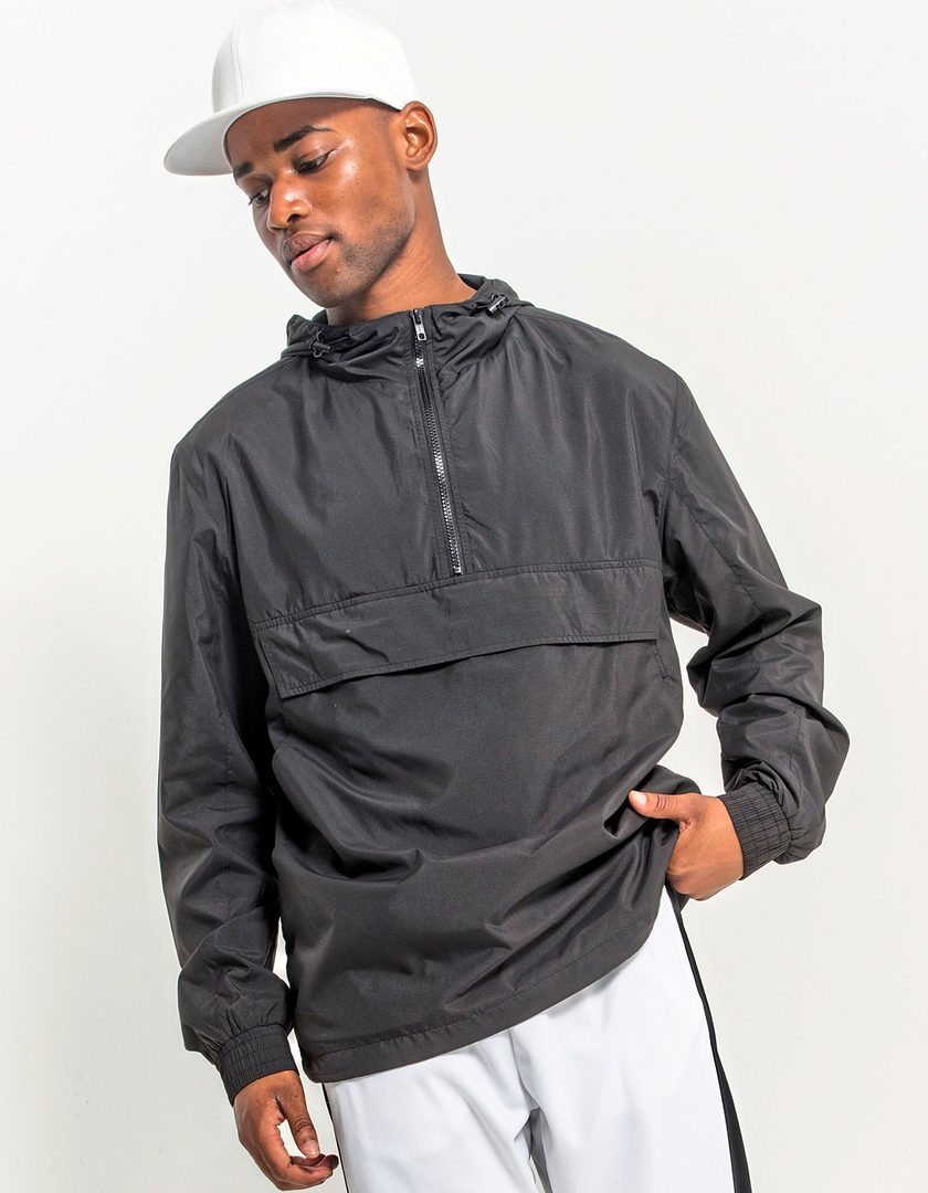 Build Your Brand Basic Pull Over Jacket