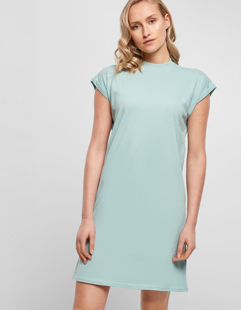 Build Your Brand Ladies´ Turtle Extended Shoulder Dress