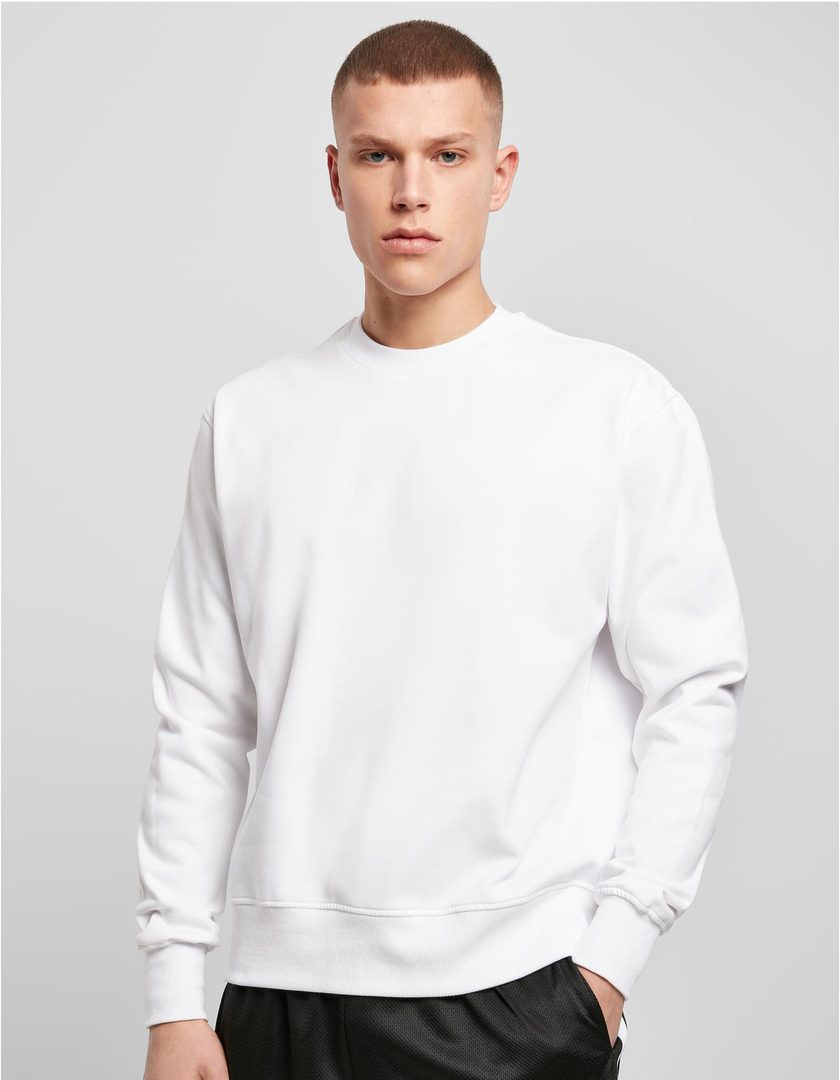 Build Your Brand Premium Oversize Crewneck Sweatshirt
