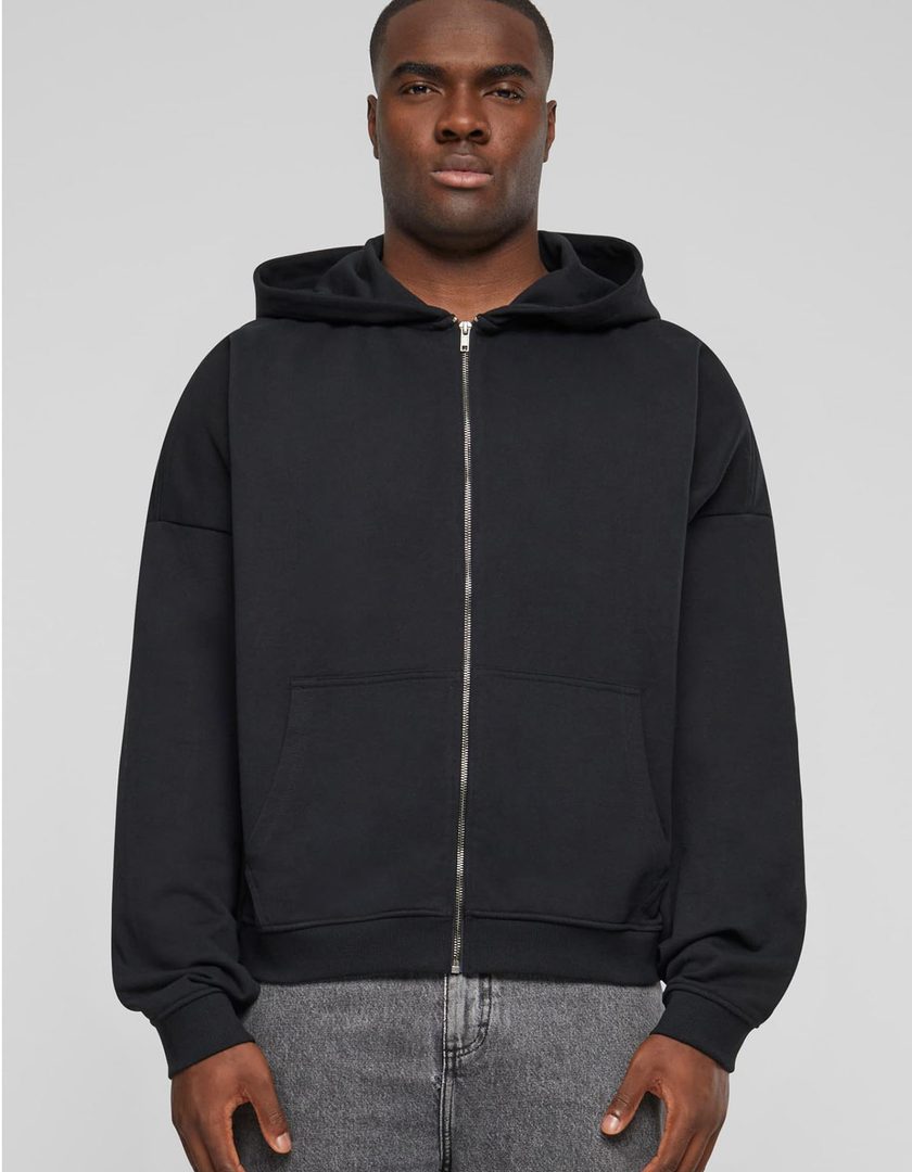 Build Your Brand 90's Zip Hoody