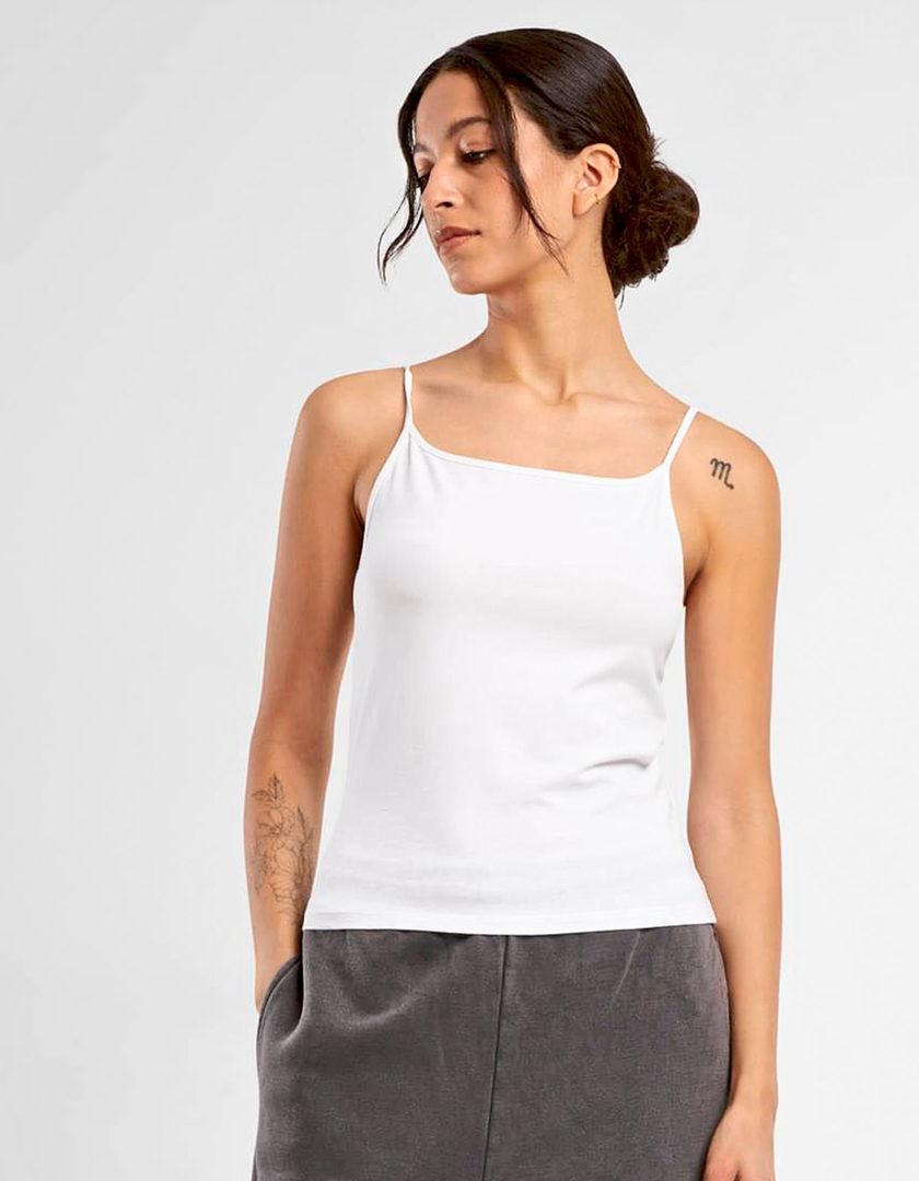 Build Your Brand Ladies Stretch Jersey Short Slim Top