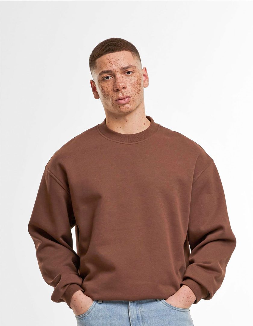 Build Your Brand Loose Fit Sweatshirt