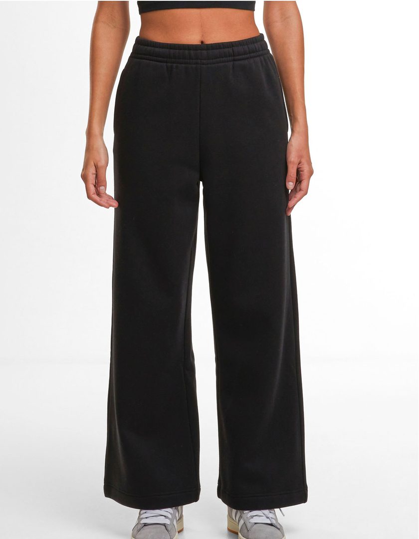 Build Your Brand Ladies Wideleg Sweatpants