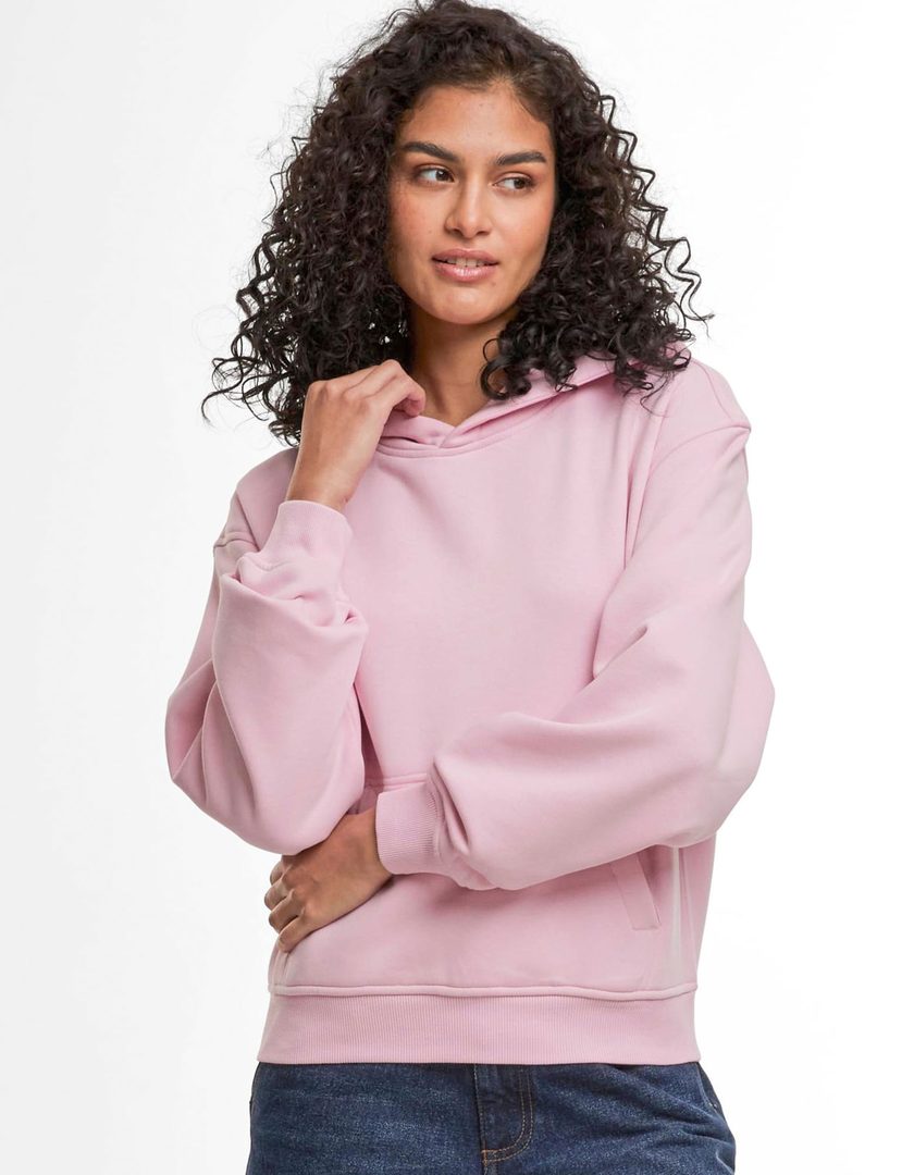 Build Your Brand Ladies Loose Fit Hoody