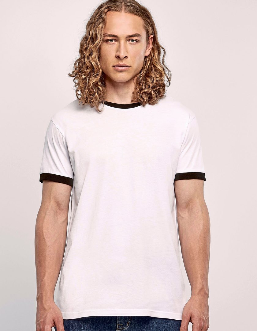 Build Your Brand Basic Men´s Ringer Tee