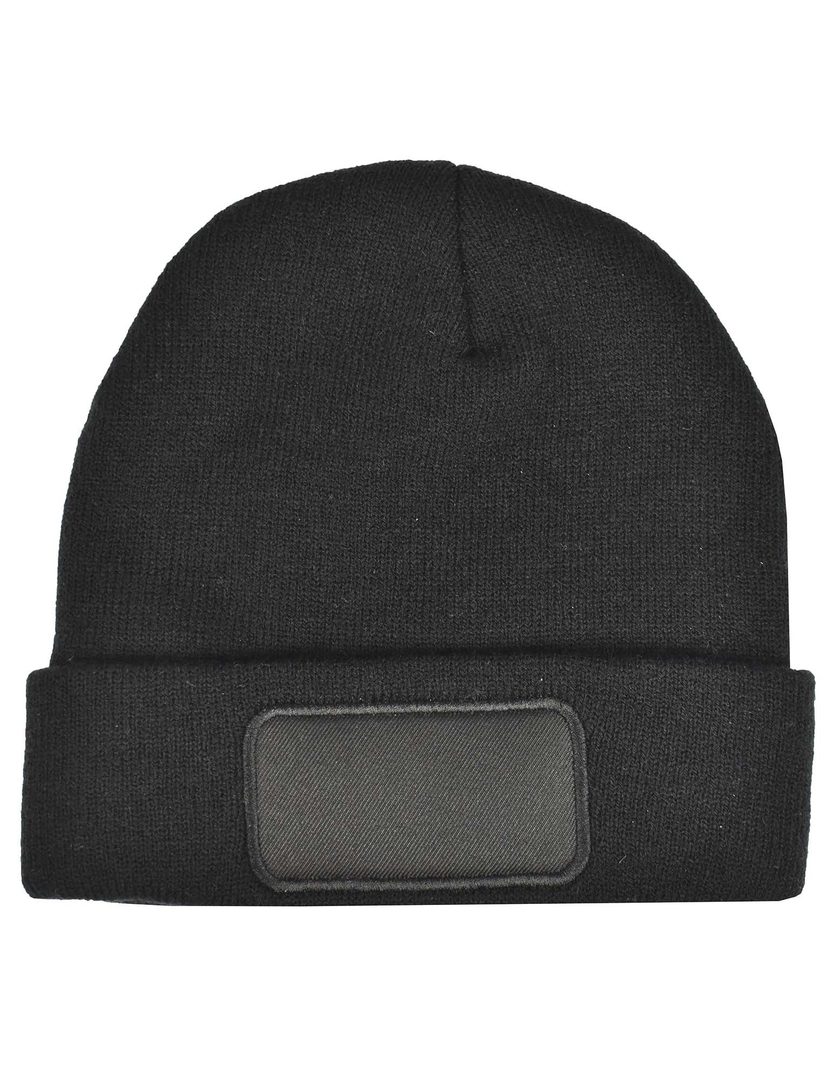 L-merch Strickmütze mit Patch