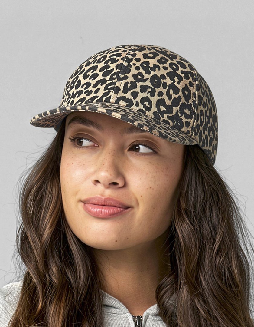 Beechfield Leopard Print 6 Panel Cap
