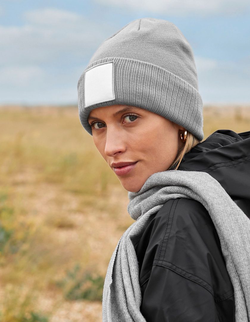 Beechfield Appliqué Patch Beanie