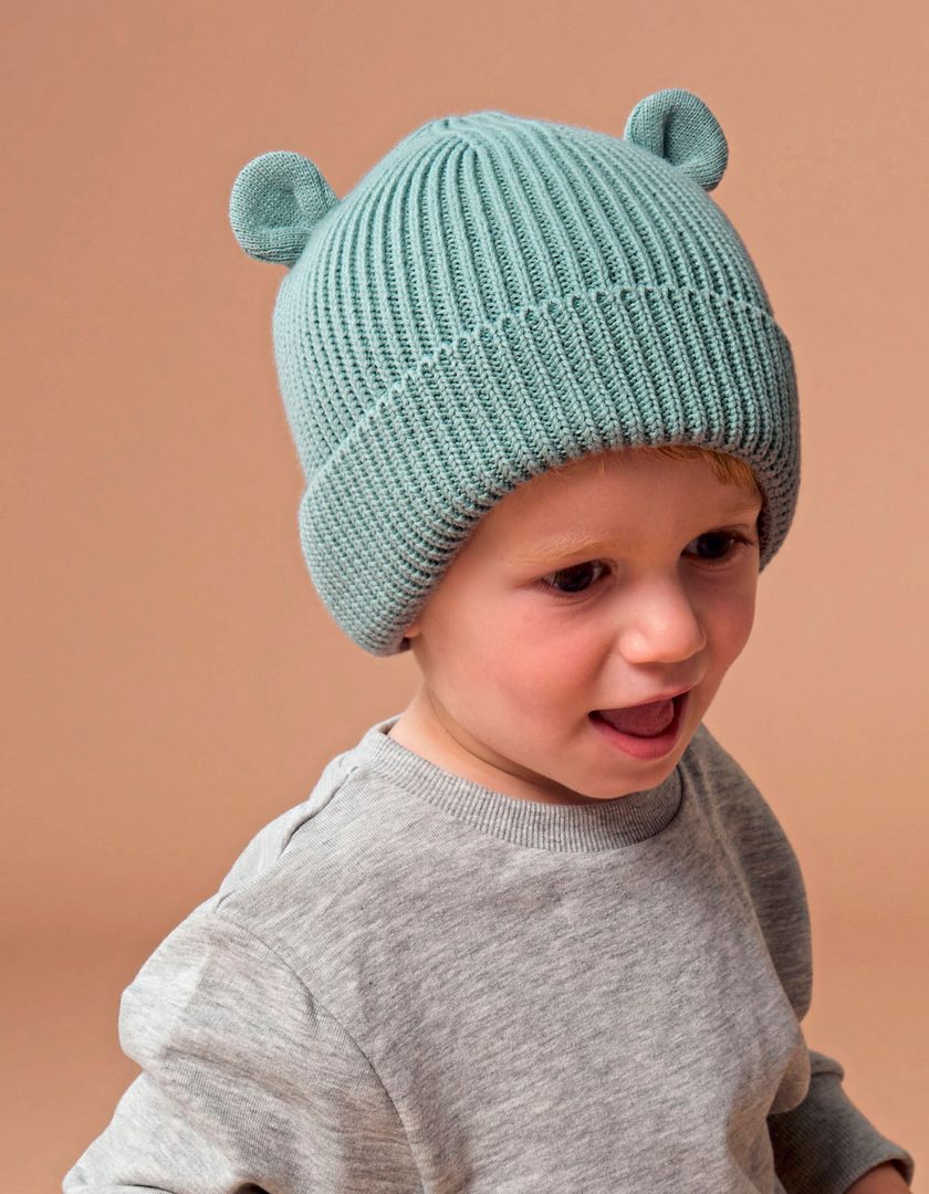 Beechfield Organic Baby Bear Beanie