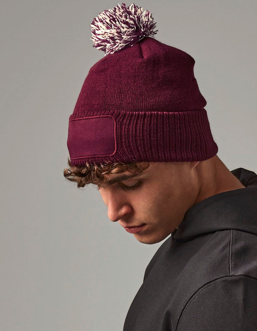 Beechfield Snowstar® Patch Beanie