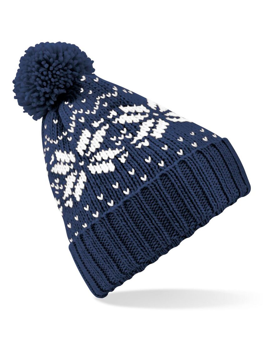 Beechfield Fair Isle Snowstar® Beanie
