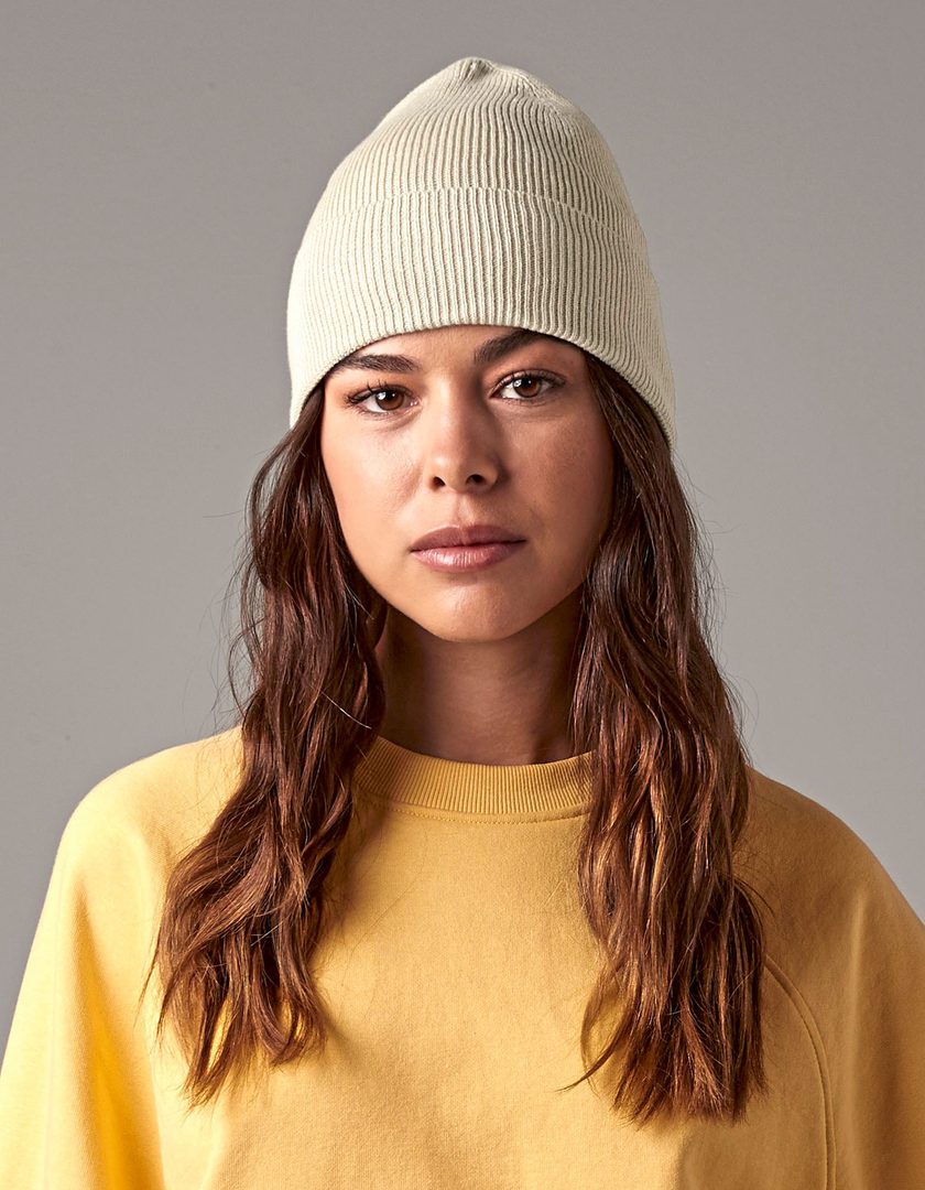 Beechfield Organic Cotton Fine Knit Beanie