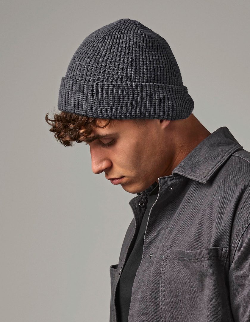 Beechfield Organic Cotton Waffle Beanie
