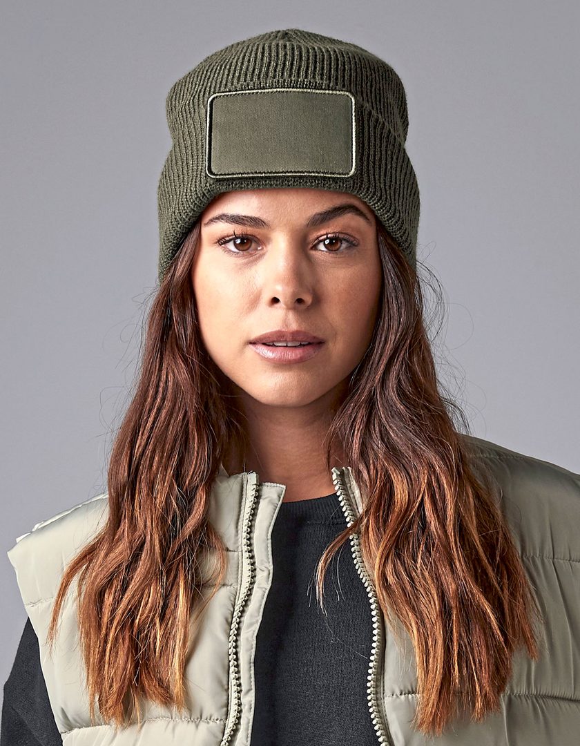 Beechfield Removable Patch Thinsulate™ Beanie