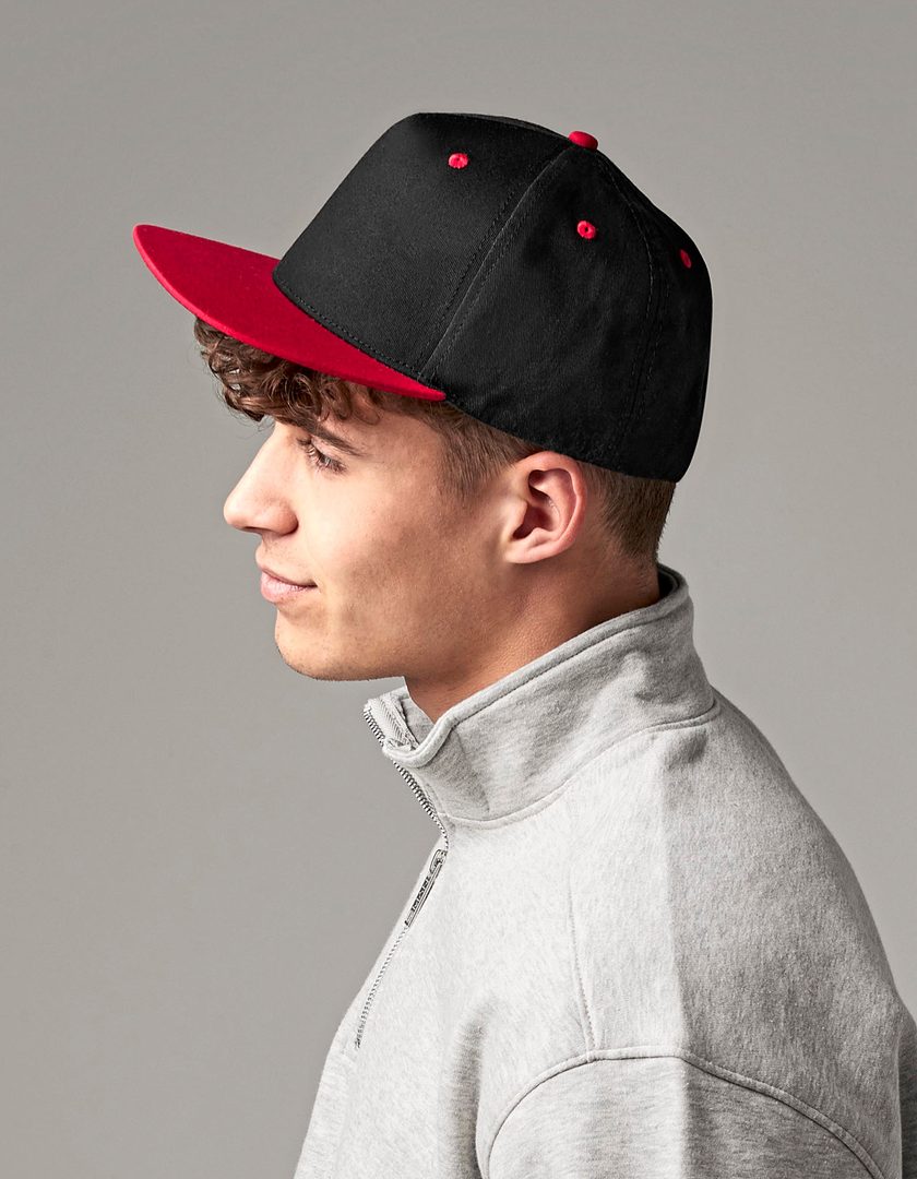 Beechfield 5 Panel Contrast Snapback