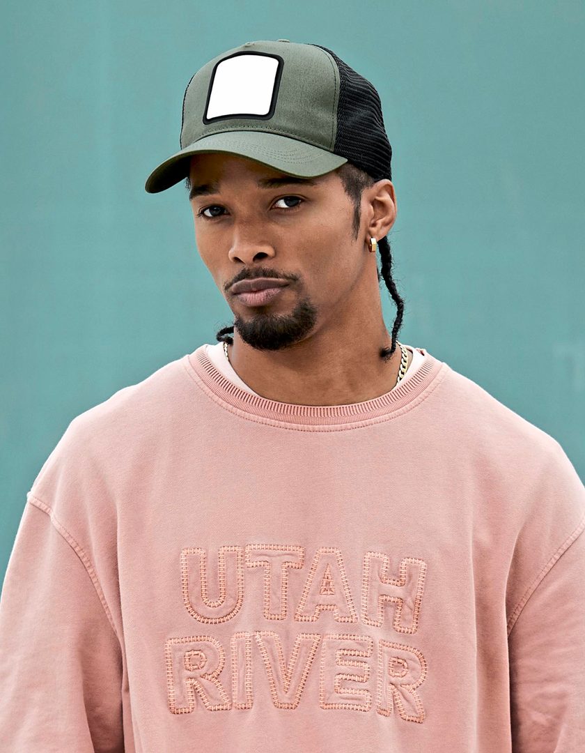 Beechfield Appliqué Patch 5 Panel Trucker