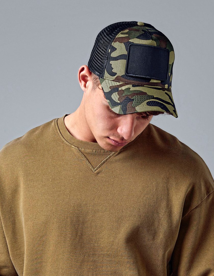 Beechfield Removable Patch Snapback Trucker