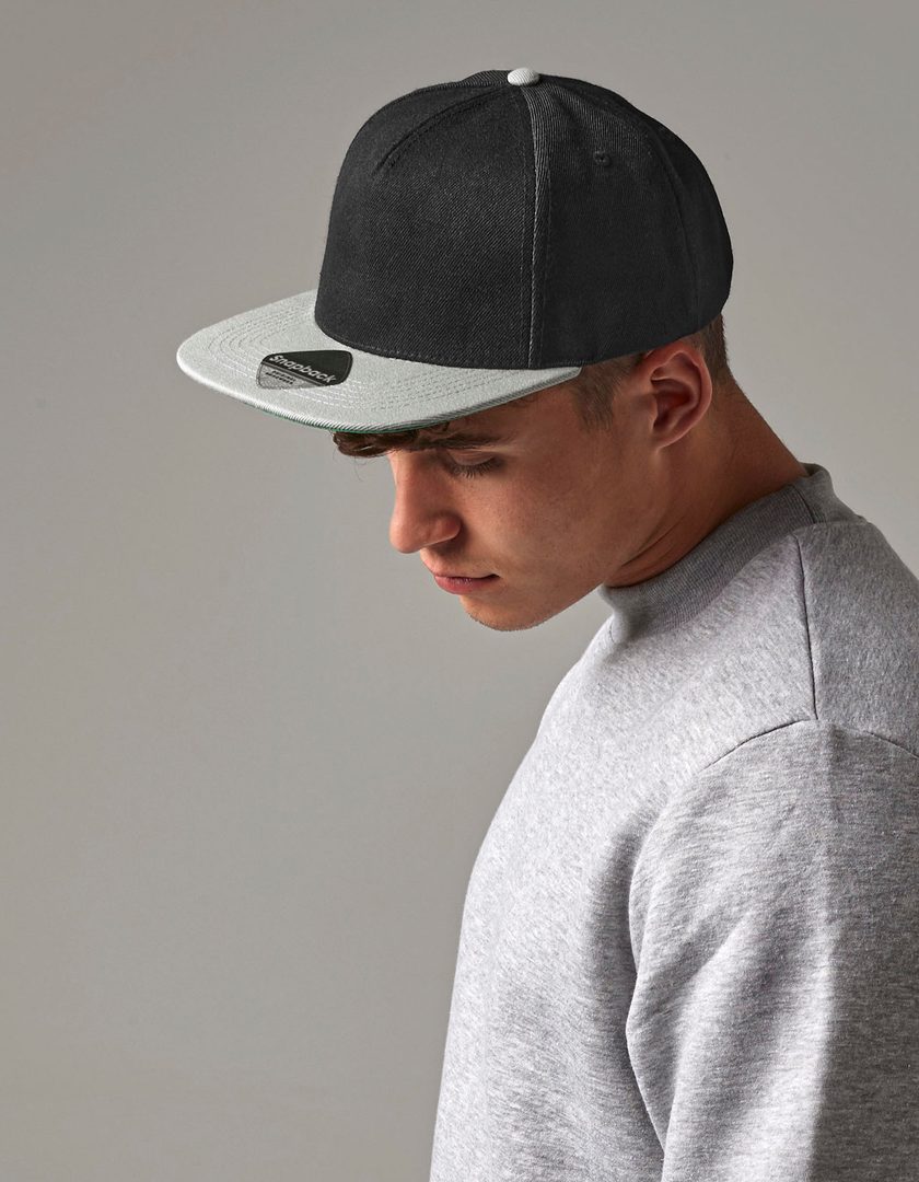 Beechfield Original Flat Peak Snapback Cap