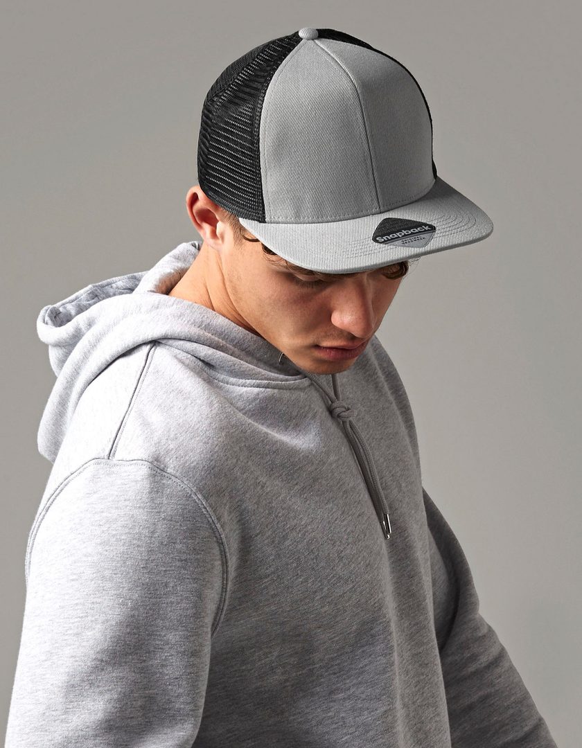 Beechfield Original Flat Peak 6 Panel Trucker Cap