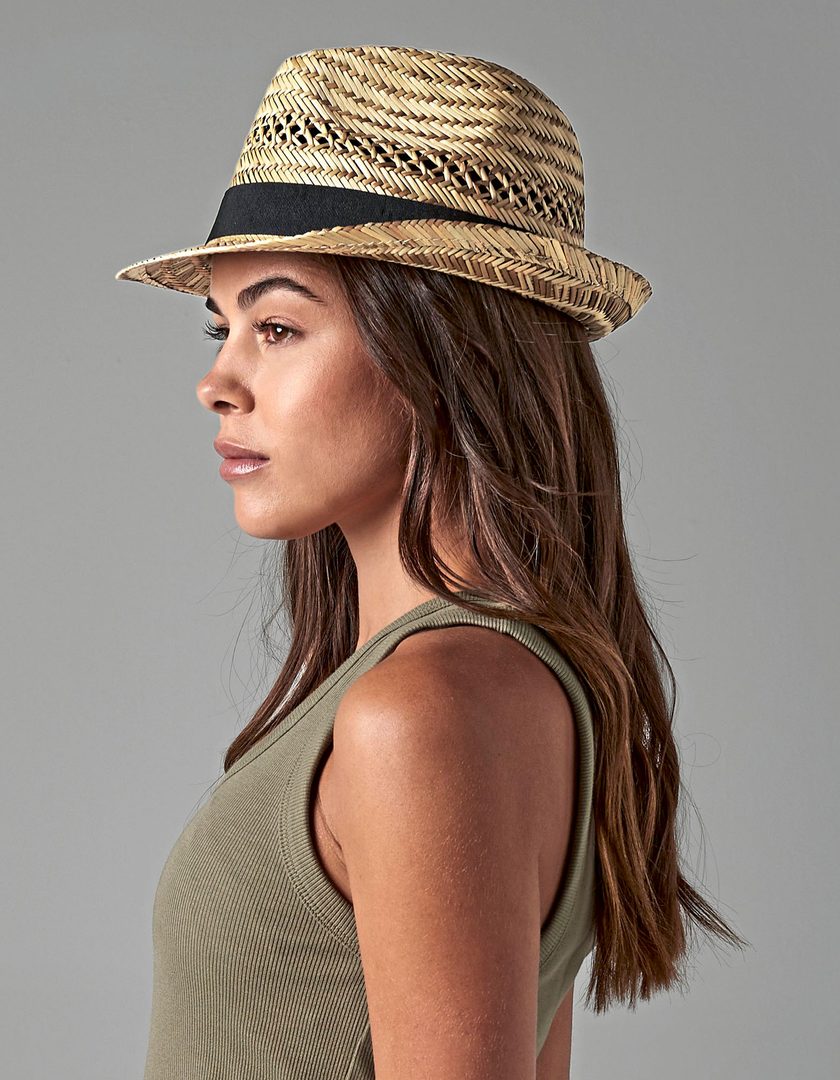 Beechfield Straw Summer Trilby