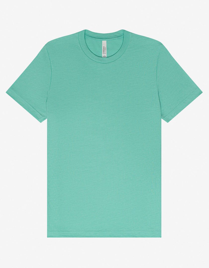 Bella+Canvas Unisex Heather CVC Short Sleeve Tee