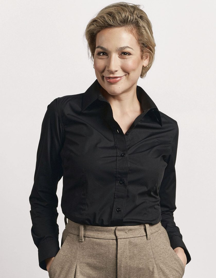 Promodoro Women´s Poplin Shirt Long Sleeve