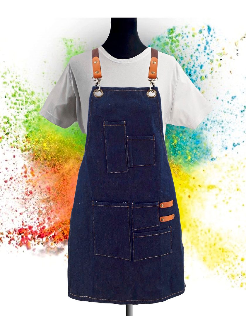 Exner Kinderlatzschürze Denim