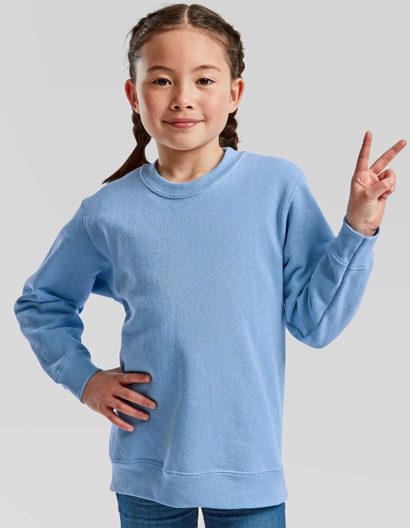Fruit of the Loom Kids´ Classic Set-In Sweat