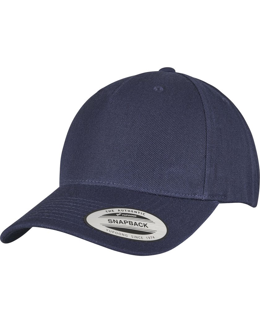 FLEXFIT YP Classics 5-Panel Premium Curved Visor Snapback Cap