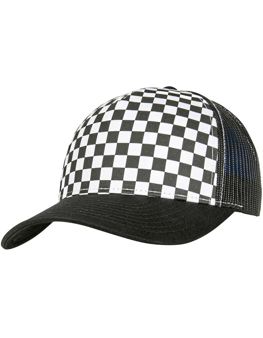 FLEXFIT Checkerboard Retro Trucker