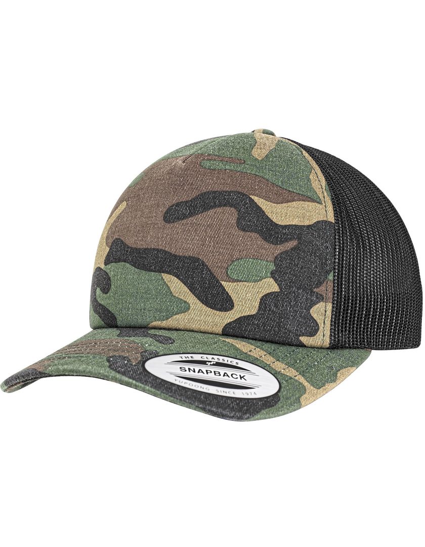 FLEXFIT Camo Trucker Cap