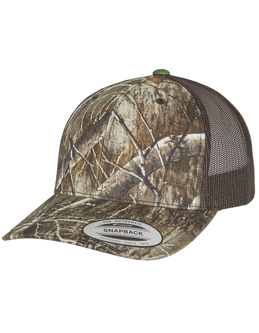 FLEXFIT YP Classics Realtree Camo Retro Trucker Cap